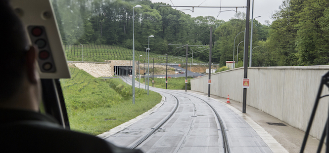 tram T6 Viroflay tunnel