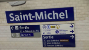 RER C, réouvetrure, RER B, Saint-Michel