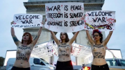 Femen, condamnées, exhibition