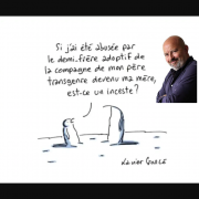Le Monde, Xavier Gorce, dessin, inceste