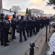 squatt, Vitry-sur-Seine, gendarmes, migrants