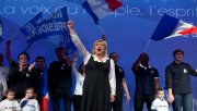 Marine Le Pen, élection présidentielle, manifestation