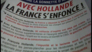 Hollande, UMP, Tract