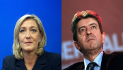 Jean-Luc Mélenchon, Marine Le Pen