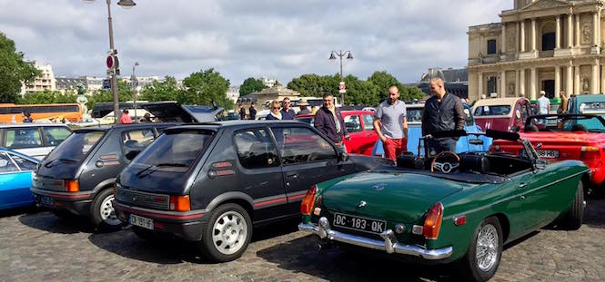 Ronde des Bannies, Invalides, autos avant 1997