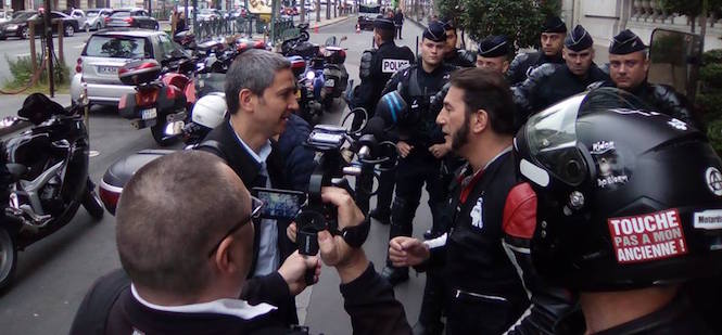 Motards, FFMC, Nadjovski, Paris