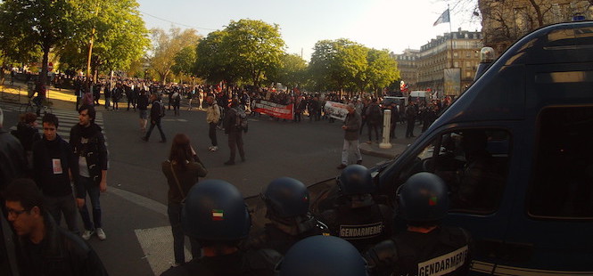 1er Mai, Nation, Paris, casseurs