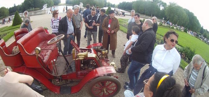 Paris-Rambouillet, anciennes automobiles