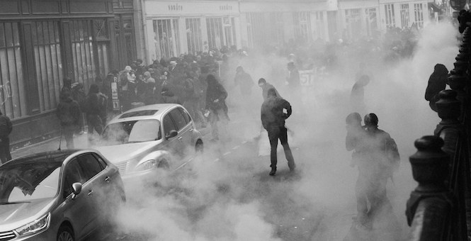 Paris Clément Méric Stalingrad échauffourées