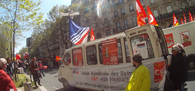 manifestation air france