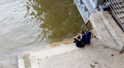 Inondation, Seine, zouave, 