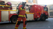 Sapeurs-pompiers, Paris, Hôtel de ville, orange