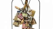 Paris, cadenasdamour, grilles pontdesArts