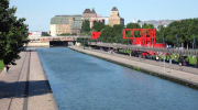 Canal de l'Ourcq, bassindelavillette, Lacourt