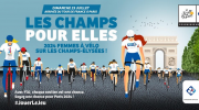 Paris 2024, femmes cyclistes, ChampsElysées, Tour de France