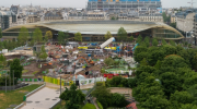 Halles, chantier, jardins