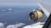 A380, LosAngelesParis, AirFrance, explosion, moteur, c-Canada