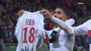 Nabil Fkir, OL Lyon, Saint-Etienne, maillot