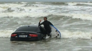 Audi, Olonne, mer, surf