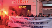 identitaires, antifasciste, manifestation, forces de l'ordre