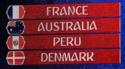 Mondial2018, Russie, France, Australie, Bleus, 
