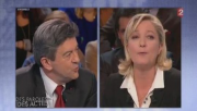 Marine Le Pen, Jean-Luc Mélenchon