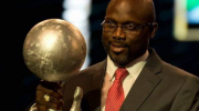 George Weah, footballeur, Liberia, président