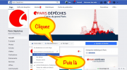 Paris-Dépêches, Facebook