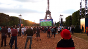 Coupe du Monde, foot, écran géant