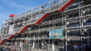 Beaubourg, Centre Pompidou, escalators