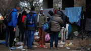 evacuation, migrants, portedAubervilliers