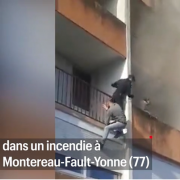 Vidéo, Montereau, incendie, sauvetage