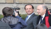 Hollande, Fabius, Sarkozy
