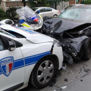 motards, police, Colombes