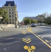 rues, Paris, piétons, vélos, Rivoli