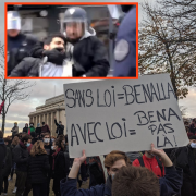 Benalla, manifestation, Macron, Sécurité globale
