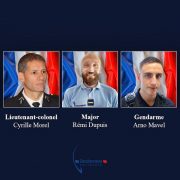 Hommage, gendarmes, Ambert