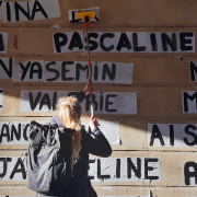 colleuses, féminicides, mur, Paris