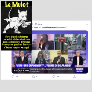 covid19, pandémie, confinement, télévision, Mulot, médecine, plateau