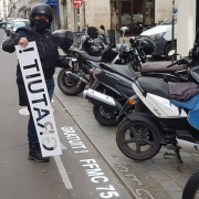 motards, stationnement payant, FFMC, Paris