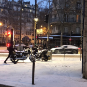 neige, Ile-de-France, Paris