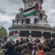 Palestine, manifestation, Paris, Barbes