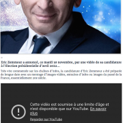 Zemmour, candidat, présidentielle, 2022