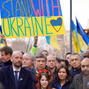 Paris, manifestation, Russie, Ukraine, guerre