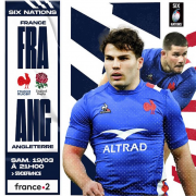 Rugby, Tournoi, France-Angleterre, Penaud
