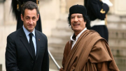 Kadhafi, Sarkozy