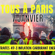 Gilets jaunes, manif, 7 janvier