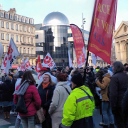 Retraites, manifestation, Paris, 31 janvier