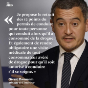 Pierre Palmade, Darmanin, 12 points, accident, homicide, cocaïne, drogue