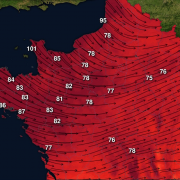 Météo, tempête, automne, été, nord